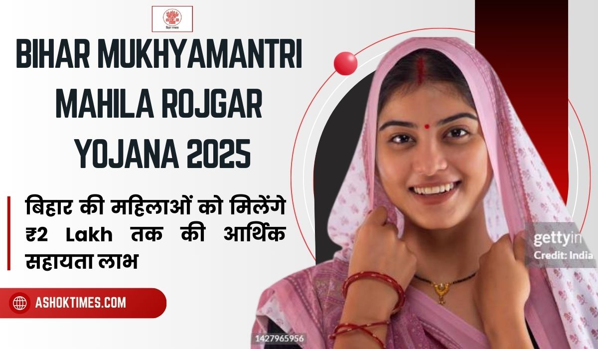 Bihar Mukhyamantri Mahila Rojgar Yojana 2025